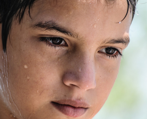 Agua y sudor