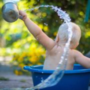 Niños y agua