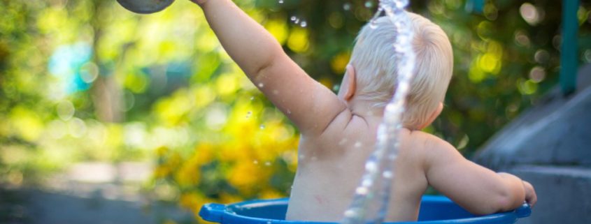 Niños y agua
